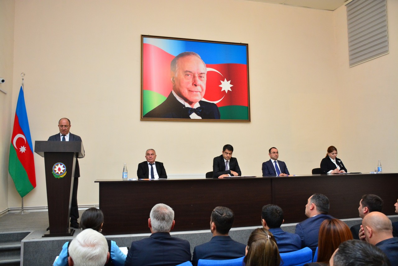 Ağstafada payız-qış mövsümünə hazırlıq müzakirə olundu - FOTOLAR